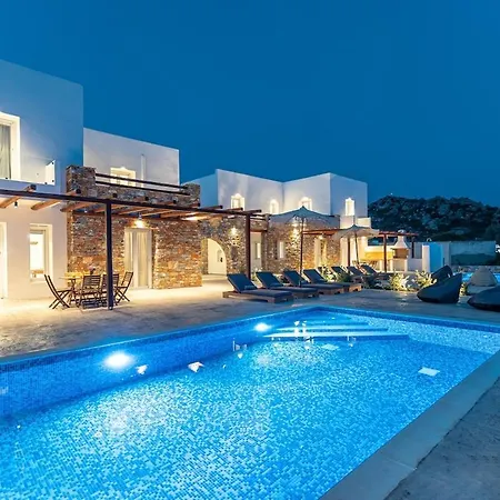 Hébergement de vacances Margarita Private Pool And Sea View Naxos City